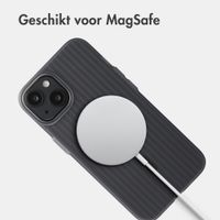 Accezz Lite Backcover met MagSafe | Fluted | Apple iPhone 14 - Grijs