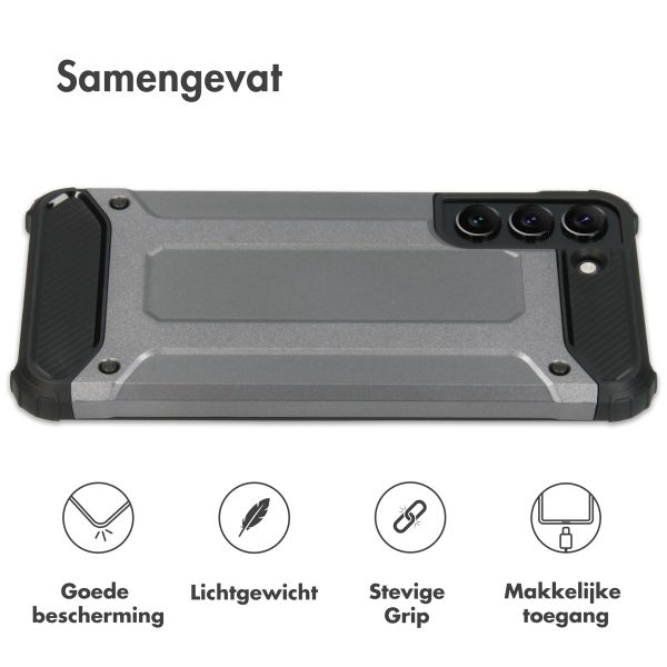 imoshion Rugged Xtreme Backcover Samsung Galaxy S22 Plus - Donkergrijs