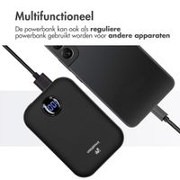 imoshion MagSafe Powerbank 10.000 mAh - Draadloze powerbank - Quick Charge en Power Delivery - Zwart