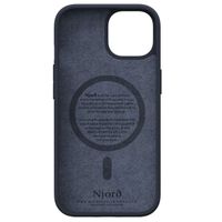 Njorð Collections Salmon Leather MagSafe Case iPhone 15 - Black