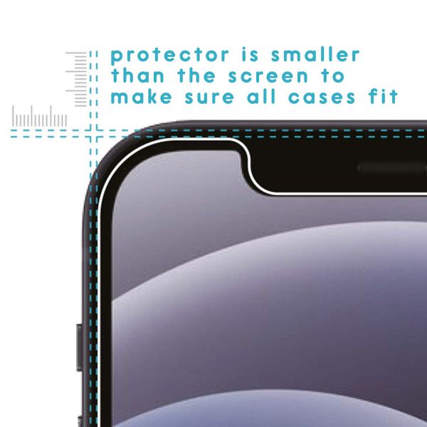 imoshion Screenprotector Folie 3 pack Apple iPhone 12 (Pro)