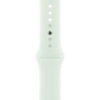 Apple Sport Band Apple Watch Series 1 t/m 9 / SE (38/40/41 mm) | Series 10 / 11 (42 mm) - Maat S/M - Soft Mint
