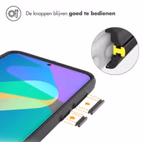 imoshion Rugged Hybrid Case Samsung Galaxy S23 - Zwart