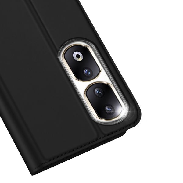 Dux Ducis Slim Softcase Bookcase Honor 90 Pro - Zwart