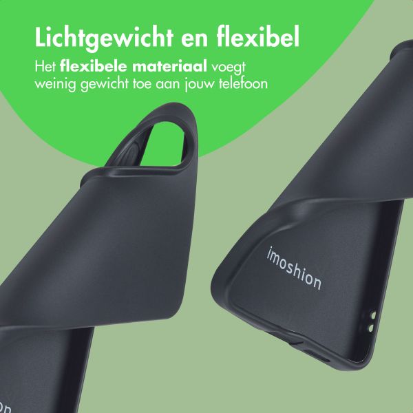 imoshion Color Backcover Samsung Galaxy S25 Edge - Zwart