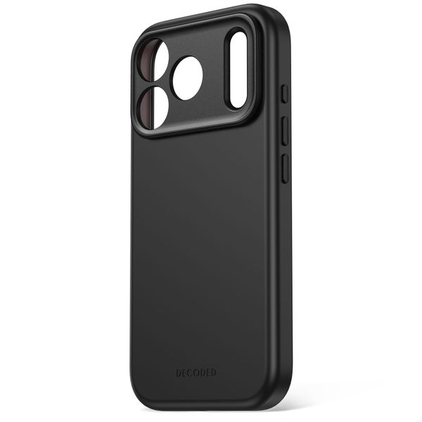 Decoded Silicone Backcover MagSafe Apple iPhone 18 Pro / 17 Pro - Carbon Black