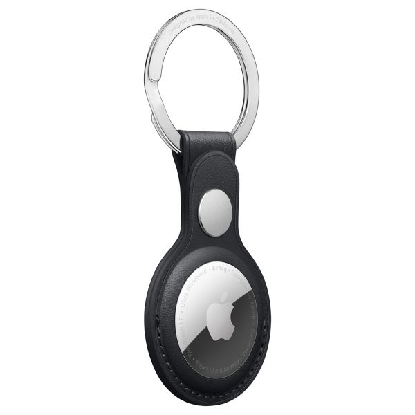 Apple Leather Key Ring Apple AirTag - Midnight