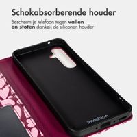 imoshion Design Bookcase Samsung Galaxy A35 - Hearty Blush