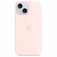 Apple Silicone Backcover MagSafe Apple iPhone 15 - Light Pink
