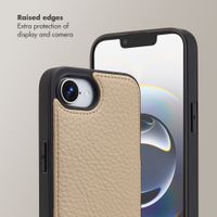 Selencia Nova Phone Case with Cord and Card Holder Apple iPhone 17e / 16e - Beige