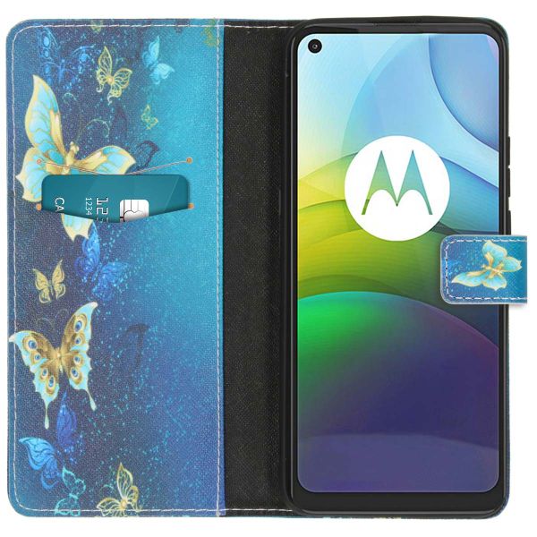 imoshion Design Softcase Bookcase Motorola Moto G9 Power