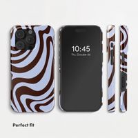 Selencia Vivid Back Cover Apple iPhone 16 Pro - Dream Swirl Chocolate