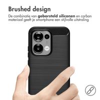 imoshion Brushed Backcover Oppo Reno 13 - Zwart