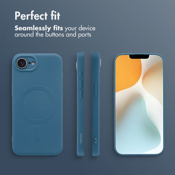 imoshion Colour Back Cover with MagSafe Apple iPhone 17e / 16e - Dark Blue