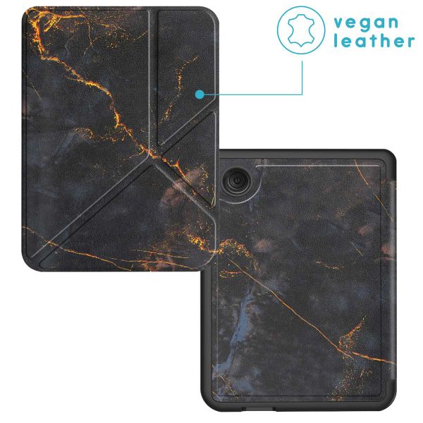 imoshion Design Vouwbare Bookcase Kobo Clara Colour / BW - Black Marble