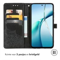 imoshion Mandala Bookcase Samsung Galaxy S25 Edge - Zwart