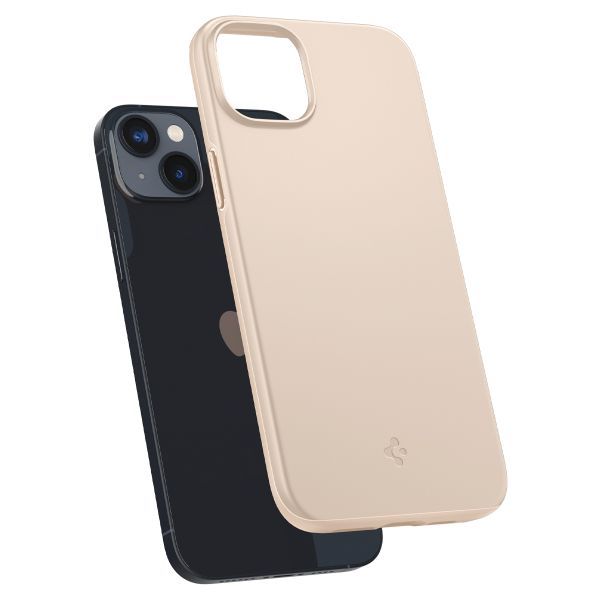 Spigen Thin Fit Backcover iPhone 14 - Beige