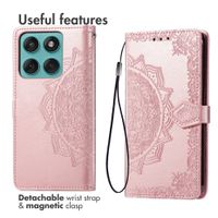 imoshion Mandala Bookcase Motorola Moto G57 Power - Rosé Goud
