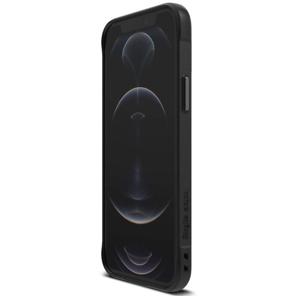 Ringke Onyx Backcover iPhone 12 (Pro) - Zwart