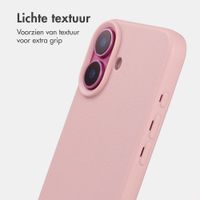 imoshion Texture Backcover Apple iPhone 16 - Roze