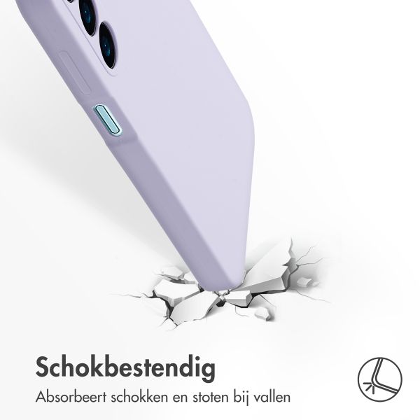 Accezz Liquid Silicone Backcover Samsung Galaxy A16 - Paars