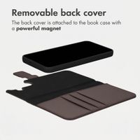 imoshion Uitneembare 2-in-1 Luxe Bookcase Samsung Galaxy S25 - Bruin