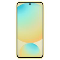 Samsung Originele Silicone Backcover Samsung Galaxy S24 FE - Geel