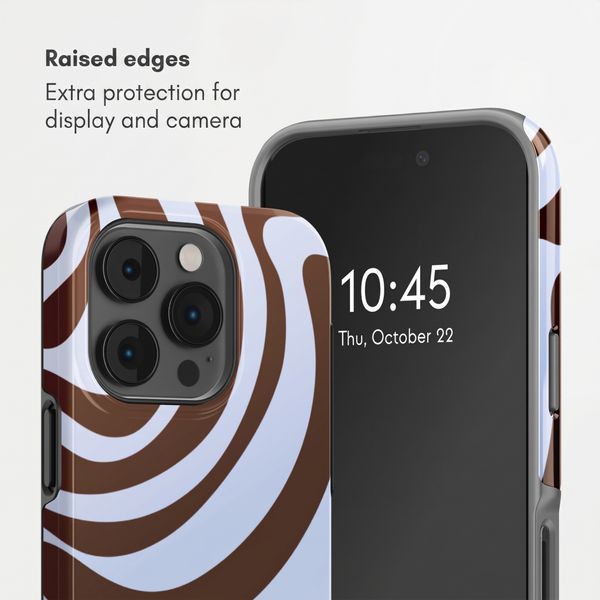 Selencia Vivid Case Apple iPhone 14 Pro - Dream Swirl Chocolate