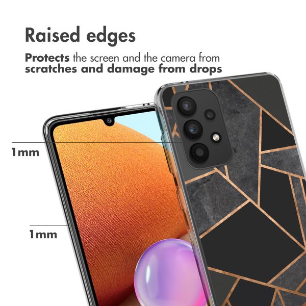 imoshion Design hoesje Samsung Galaxy A33 - Black Graphic