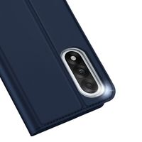 Dux Ducis Slim Softcase Bookcase OnePlus Nord 5 - Blauw