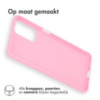 imoshion Color Backcover Samsung Galaxy M52 - Roze