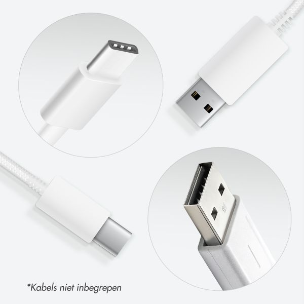 imoshion Wall Charger 65 Watt | 2x USB-C + 1x USB-A - Wit