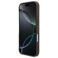 Guess 4G Metal Logo Backcover MagSafe Apple iPhone 17 - Bruin