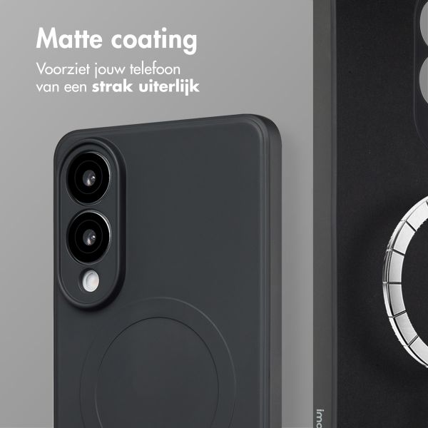 imoshion Color Backcover met MagSafe Samsung Galaxy S25 Edge - Zwart