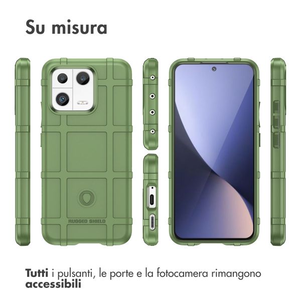 imoshion Rugged Shield Backcover Xiaomi 13 - Donkergroen