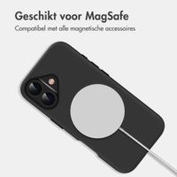 imoshion Color Backcover met Thin MagSafe Ring Apple iPhone 16 - Zwart
