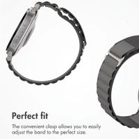 Accezz Nylon Alpine Band Samsung Galaxy Watch 9 (40/44mm) / Watch 8 (40/44mm) / Classic (46mm) - Dark Grey