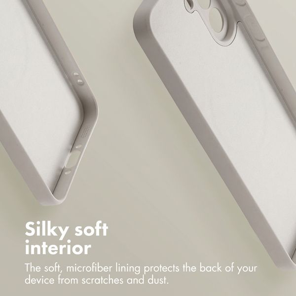 imoshion Colour Back Cover with MagSafe Samsung Galaxy A37 (5G) - Beige