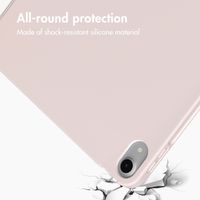 Accezz Smart Silicone Book Case Apple iPad 11 (2025) 11 inch A16 / iPad 10 (2022) 10.9 inch - Pink