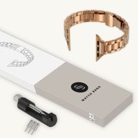 Selencia Slim Steel schakelbandje Apple Watch | 38/40/41/42 mm - Rosé Goud