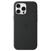 Apple Silicone Backcover MagSafe Apple iPhone 16 Pro Max - Black