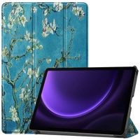 imoshion Design Trifold Bookcase Samsung Galaxy Tab S9 11.0 inch / Tab S10 FE / S9 FE 10.9 inch - Green Plant