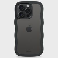 Holdit Wavy Case Apple iPhone 14 Pro Max - Black / Transparent