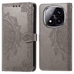 imoshion Mandala Bookcase Xiaomi Redmi Note 14 Pro (4G) - Grijs