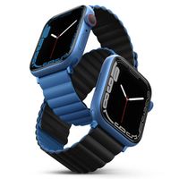 Uniq Revix dubbelzijdig bandje Apple Watch Series 1 t/m 10 / SE / Ultra (2) (44/45/46/49 mm) - Blue/Black