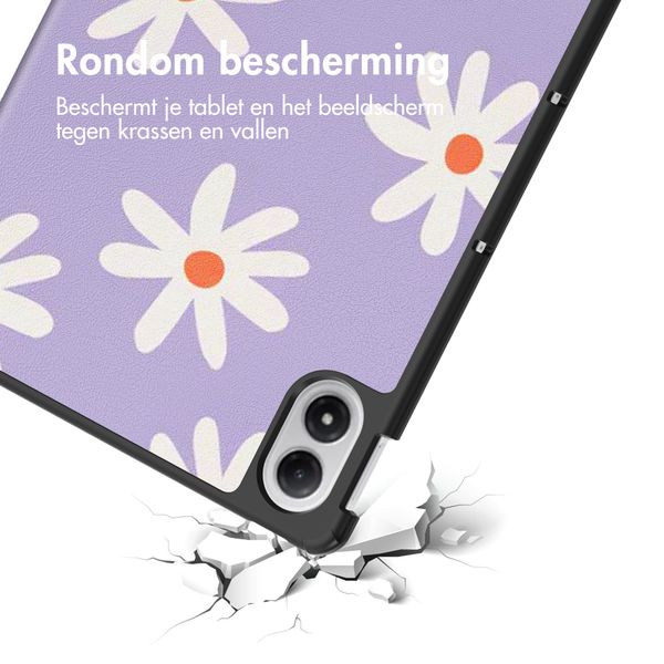 imoshion Design Trifold Bookcase Xiaomi Redmi Pad 2 Pro - Flower Distance