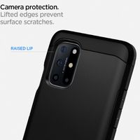 Spigen Tough Armor Backcover OnePlus 8T - Zwart