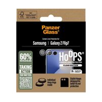 PanzerGlass Camera Protector Hoops Optic Rings voor de Samsung Galaxy Z Flip 7 - Transparant