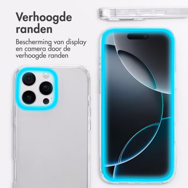 imoshion Stand Backcover Apple iPhone 16 Pro - Transparant