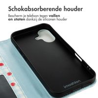 imoshion Design Bookcase Apple iPhone 17 - Cherry Check